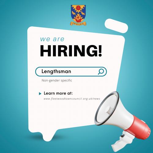 We are Hiring - Applications Open for a Lengthsman (Non-Gender Specific)