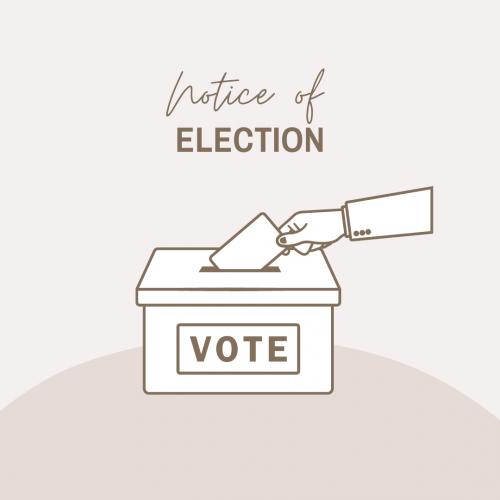 Elections Notice of Casual Vacancy