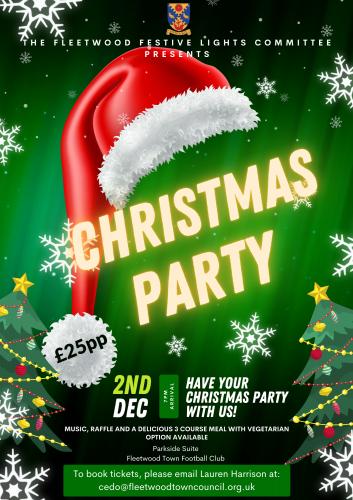 Fleetwood Festive Lights Christmas Party Fundraiser