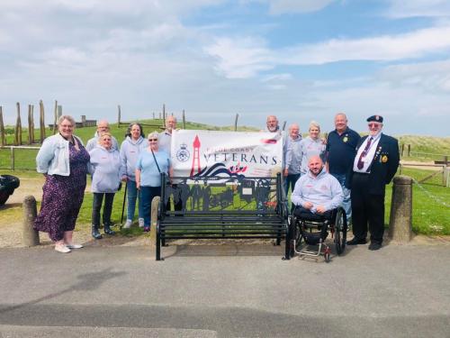 New Remembrance Bench Sited at the Sea Cadet Base